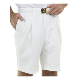 Men's Pleated Uniform Short Pants