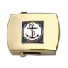 Web Belt with Enameled Anchor Buckle