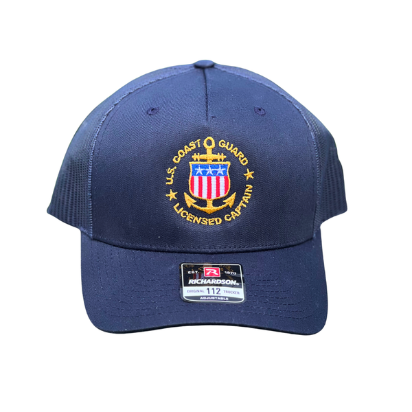 Richardson Cap with USCG Licensed Captains Logo
