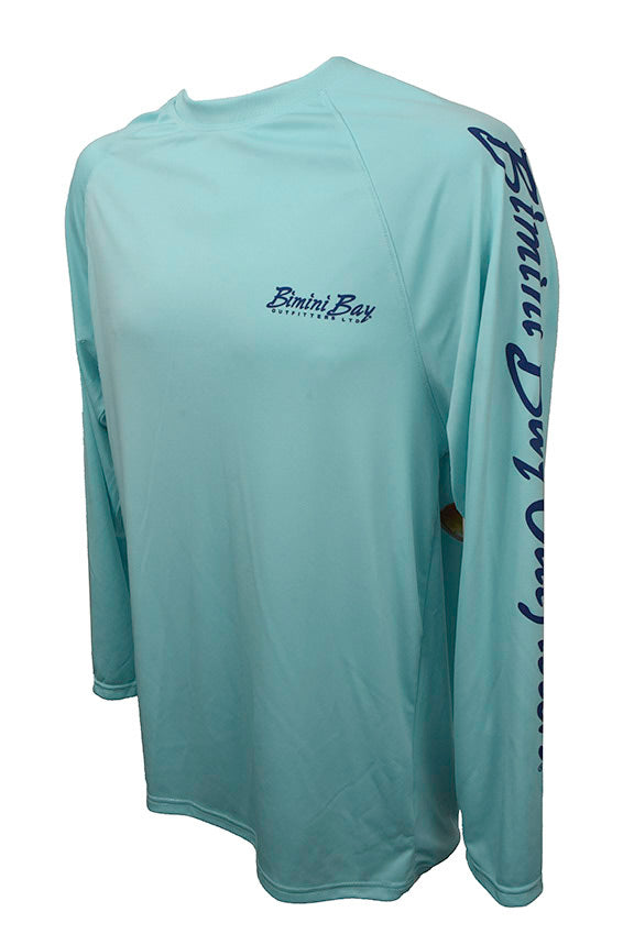 Bimini Bay Graphic T-Shirt - Aqua Color – Captain's Gear