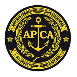 decal with American Professional Captains Association logo