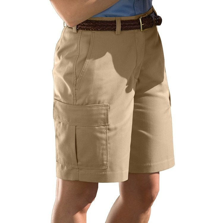 Women's Flat Front Cargo Short – Captain's Gear