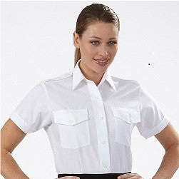 Women's Short-Sleeve Epaulet Shirt