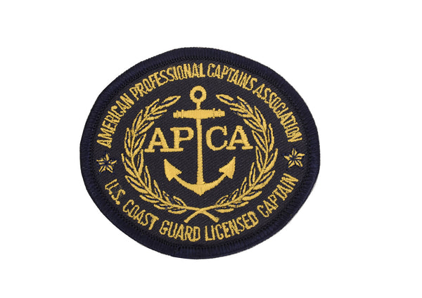 Patch with American Professional Captains Association logo