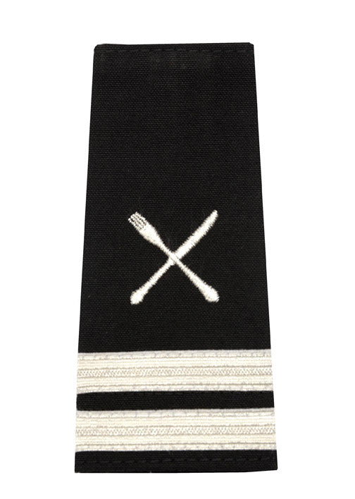 Epaulet with Fork and Knife Insignia, 2 Stripes