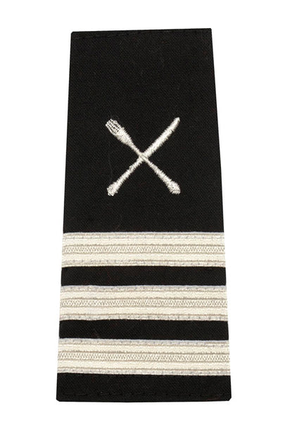 Epaulet with Fork and Knife Insignia 3 Stripes