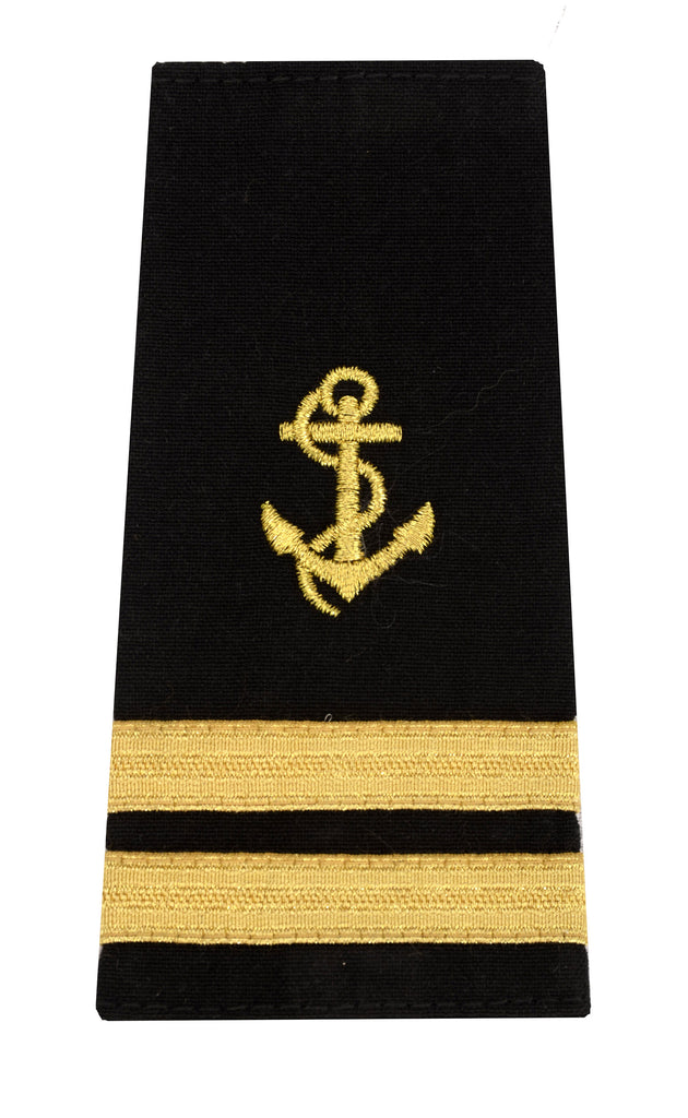 Captain Epaulet with Anchor Insignia, 2 Stripes