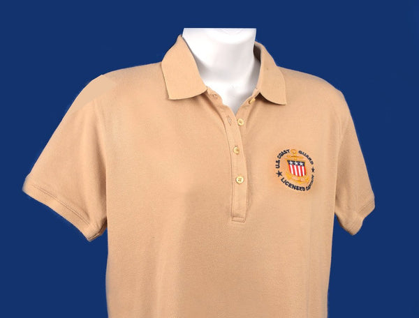 Women's - USCG Licensed Captain Polo with Standard Collar (CLEARANCE SALE ITEM!)
